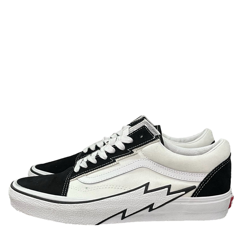 Vans Old Skool Lightning Bolt Low Top EUC Men's size 10.5 women's size 12